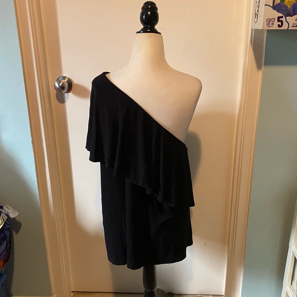 MICHEL STUDIO OFF SHOULDER SHIRT - Picture 7 of 14